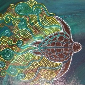 Turtle Dreaming - SOLD AT AUCTION ❤️