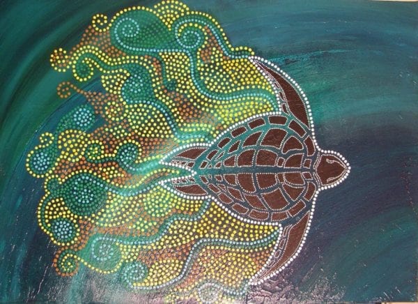 Turtle Dreaming - SOLD AT AUCTION ❤️