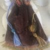 Chocolate Beaded Drawstring Bag  SOLD ❤️ - Image 2