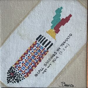 SARDINE TIN SERIES - NO 1 of 15 - SOLD