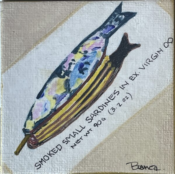 SARDINE TIN SERIES - NO 4 of 15 - FOR SALE