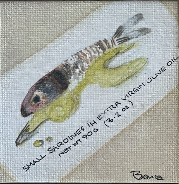 SARDINE TIN SERIES - NO 9 of 15 - FOR SALE