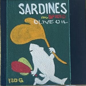 SARDINE TIN SERIES - NO 15 of 15 - SOLD